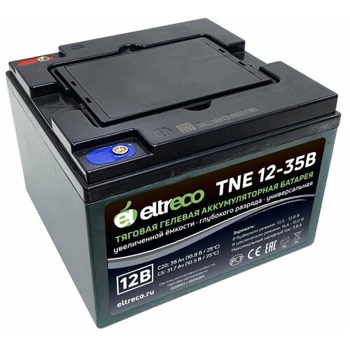 Тяговый аккумулятор Eltreco TNE12-35 (12V28.5A/H C3)