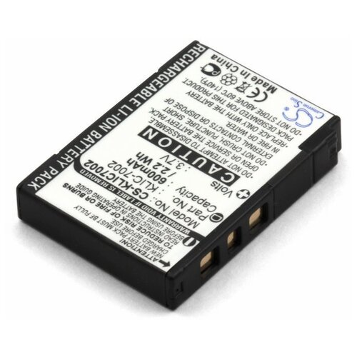 аккумулятор cameronsino cs oma150md для зубной щетки omron a1500 gp75aah2a1h 600mah Аккумулятор KLIC-7002 для камеры Kodak