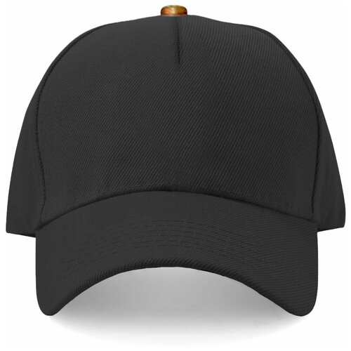 Бейсболка Gerasim, размер 54-61, черный новинка бейсболка женская кепка в гонконгском стиле модная кепка с вышитыми буквами и солнцезащитным козырьком повседневная шапка для в