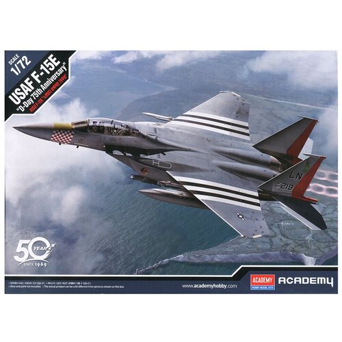 Модель для сборки USAF F-15E D-day 75th Anniversary (1:72) hasegawa сборная модель американского истребителя бомбардировщика f 15e strike eagle e39 1 72 01569