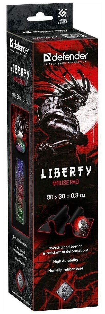 Коврик для мыши Defender Liberty 800х300х3мм (50562)