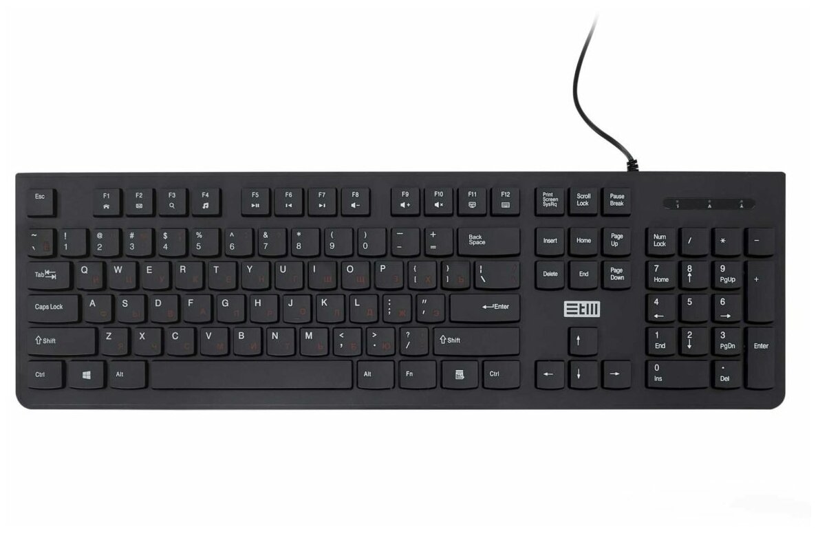 STM USB Keyboard WIRED STM 205CS black