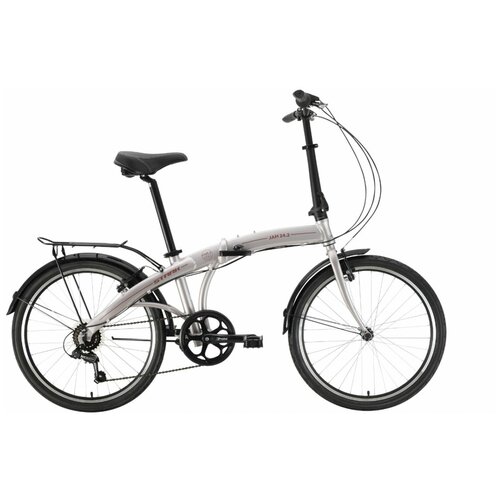 Велосипед STARK Jam 242 V-21г серебристый-коричневый 3696000₽