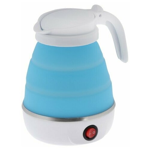 Luazon Home Чайник электрический LuazON LSK-1812 пластик 06 л 600 Вт дорожный белый 186300₽