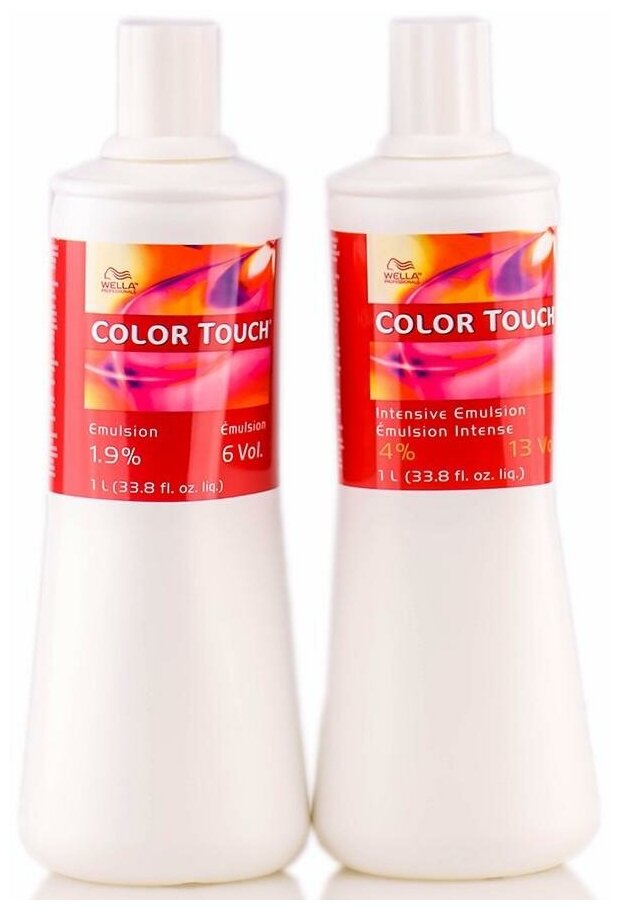 Wella Professionals Эмульсия Color Touch Plus 4% 1000 мл (Wella Professionals, ) - фото №4