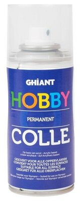 Клей постоянный аэрозоль Ghiant Hobby Colle repositionable, 150 мл