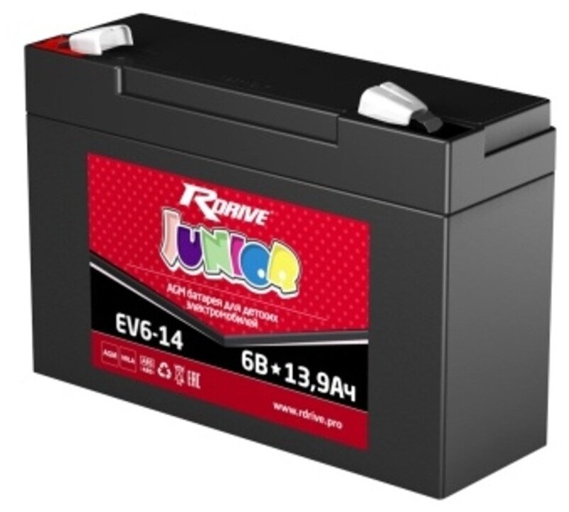 Аккумулятор для ИБП RDRIVE Junior EV6-14