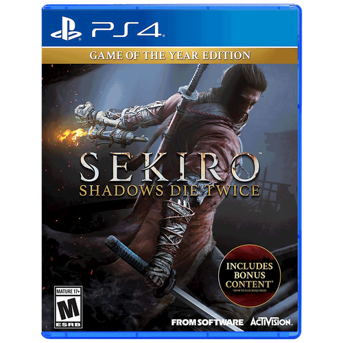 Sekiro: Shadows Die Twice - Game of the Year Edition [US][PS4, английская версия] batman arkham asylum game of the year edition [pc цифровая версия] цифровая версия