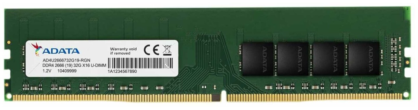 Модуль памяти ADATA 8GB DDR4 12 V