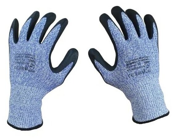 Перчатки защитные Scaffa DY1350FRB-B/BLK, размер 11