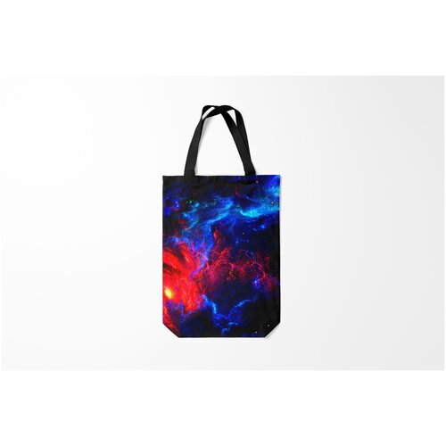 фото Сумка-шоппер / 31х42 см / популярные иллюстрации / астрономия космос nasa l насаs burnettie