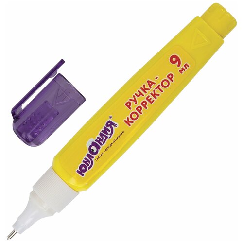 Ручка-корректор юнландия, 9 мл, металлический наконечник, 228432 (12 шт.) держатель для карандашей tenwin ручка для ручки для детей ручка для ручки вспомогательное руководство для рукописного ввода коррекция осан