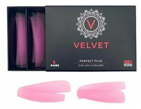 Валики Perfect Plus Velvet (розовые) 5 пар