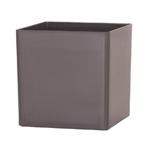 Кашпо Артевази Oslo L10,5 W10,5 H10,5 см антрацит матовое