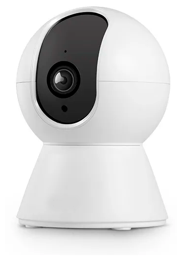 Беспроводная IP Wi-Fi камера видеонаблюдения Smart WiFi Camera 1080P White / С ночной съемкой и датчиком движения поворотная с обзором 360 / Видеоняня - фотография № 5