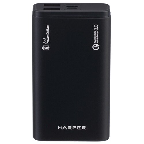 Внешний аккумулятор HARPER PB-10008 черный