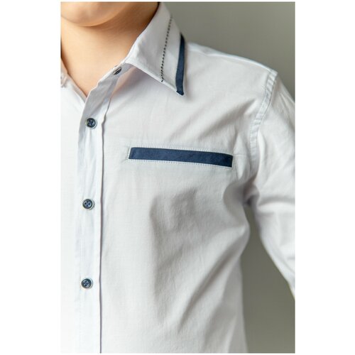 Сорочка на кнопках для мальчика Т-2 1010