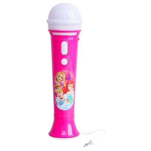 Микрофон Shantou Chenghai Yibao Toys Factory Микрофон Принцессы 3334582 shantou chenghai yibao toys factory техномаркет zyf 0055 серый белый голубой красный