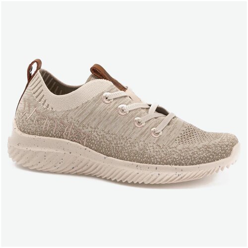 фото Кроссовки женские wrangler freesbee wl21580-023 текстильные бежевые (38)