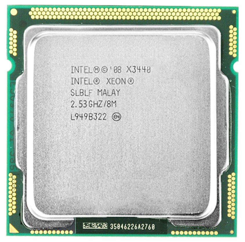 Процессор Intel Xeon X3440 LGA1156,  4 x 2533 МГц, OEM