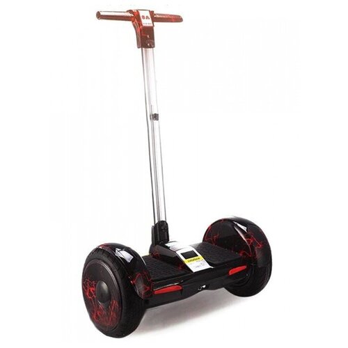 Сигвей большой двухколесный с рулем, большие колеса 10,5, сигвей для детей и взрослых, красно черный MINIPRO
