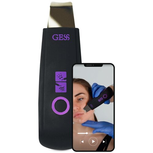 Аппарат для ультразвуковой чистки лица GESS YOU ультразвуковая чистка лица лифтинг для лица аппарат от черных точек пилинг для лица фонофорез 368900₽