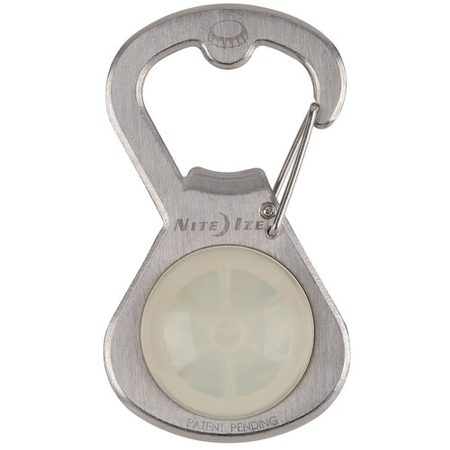 Брелок для ключей Nite-ize Ridelit- S-biner getlit led bottle opener (SBL-03-11)