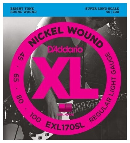 Струны для гитары D'Addario EXL170SL