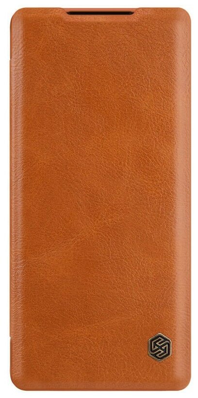 Чехол Nillkin Qin Leather Case для Huawei Mate 40 Pro Brown (коричневый)