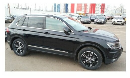 Комплект брызговиков (R-Line) VW TIGUAN 16- VAG 5NA075111