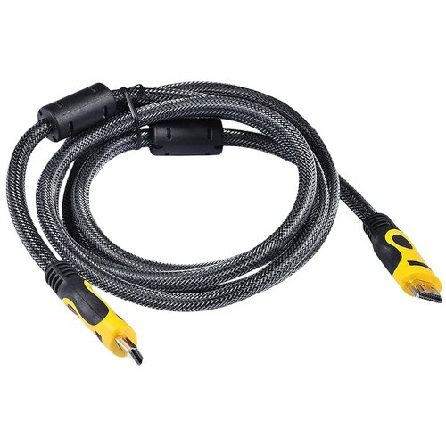 Кабель HDMI - HDMI, 1.8м, Buro (HDMI 19M-19M BRAID)