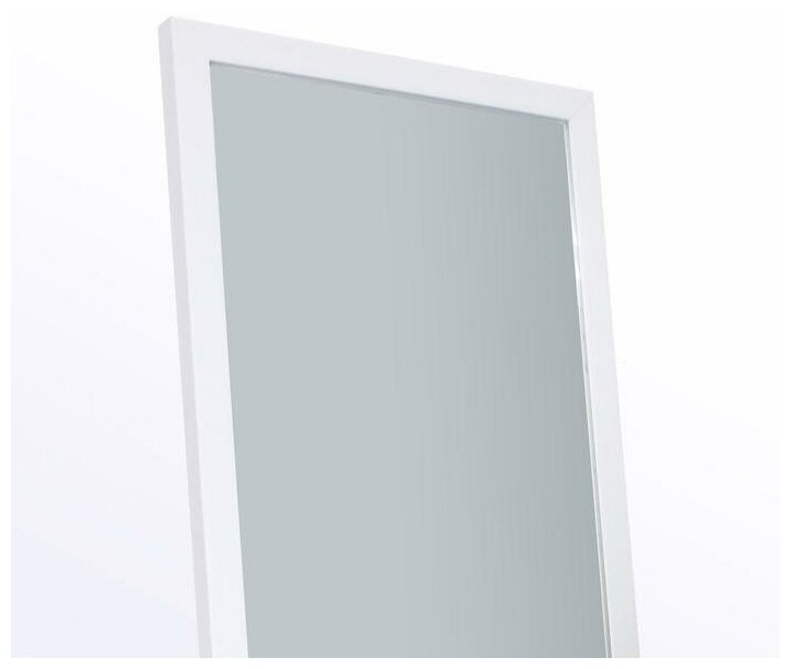 Зеркало "Оливер", напольное, 33х120 см, в белой раме 7096746