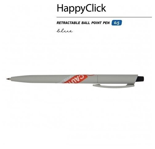 Ручка шариковая автоматическая HappyClick. Keep Away. Video camera, 0,5 мм., синий Bruno Visconti - фото №5