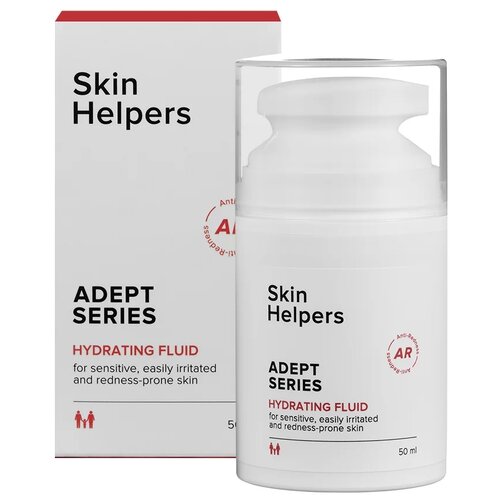 Skin Helpers Увлажняющий флюид Adept Series Hydrating Fluid, 50 мл крем для тела skin helpers крем эмолент