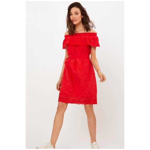 фото Платье zarina, размер 42(xs), красный