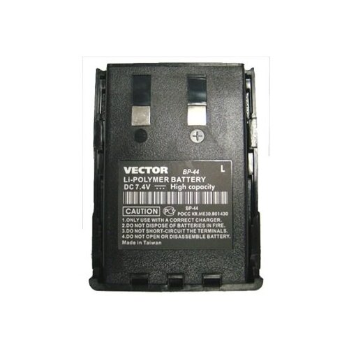 фото Акб (аккумулятор) vector bp-44l (для рации vector vt-44 military, special, pro)