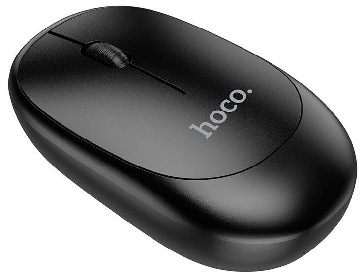 Беспроводная мембранная клавиатура с мышкой Hoco GM17 Wireless Business Keyboard and Mouse Set (русские буквы), черный