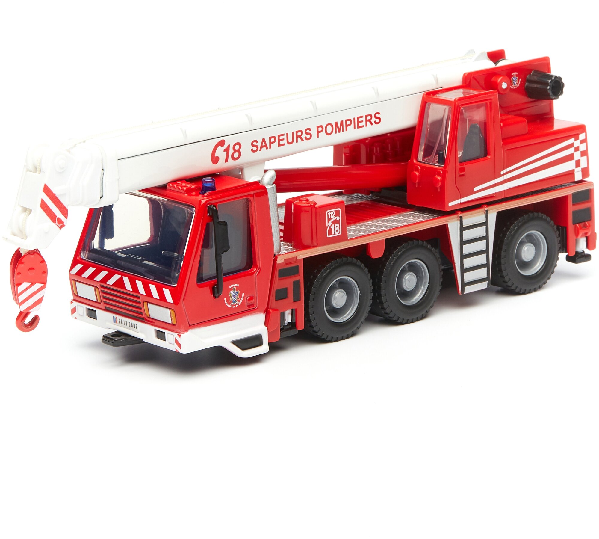 Машина пож. кран 1:50 BB 18-32010 1:50 EMERGENCY CRANE (18)