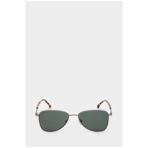 Солнцезащитные очки Linda Farrow, авиаторы, серый