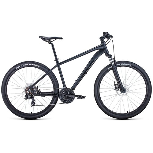 Горный MTB велосипед FORWARD Apache 275 20 Disc 2022 17 AND quot RBK22FW27302 черный матовыйчерный 2660800₽
