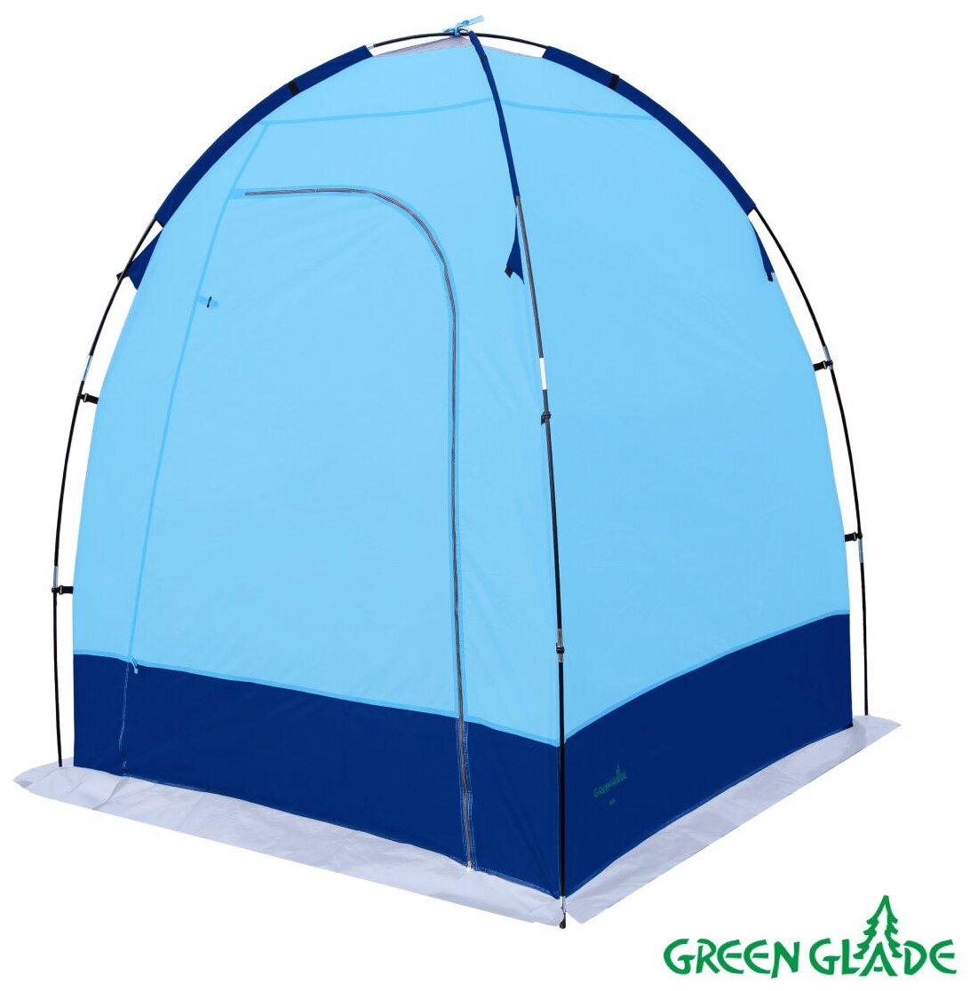Палатка Green Glade турист. голубой/синий - фото №10