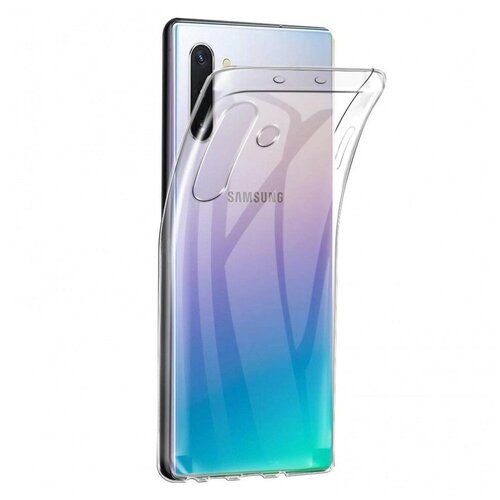 Накладка силиконовая для Samsung Galaxy Note 10 SM-N970 прозрачная