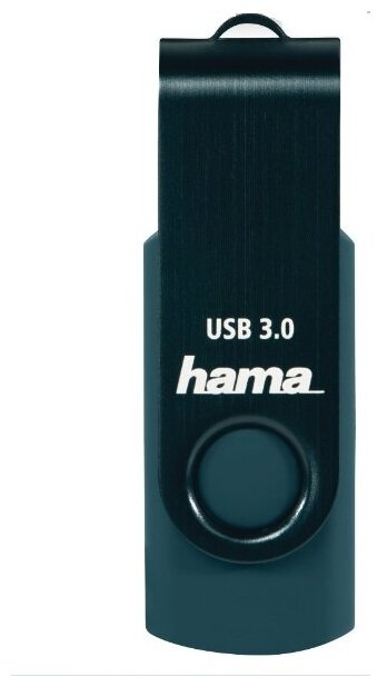 Флэшка Hama USB 3.0, ROTATE, 128 Gb, 90MB/s