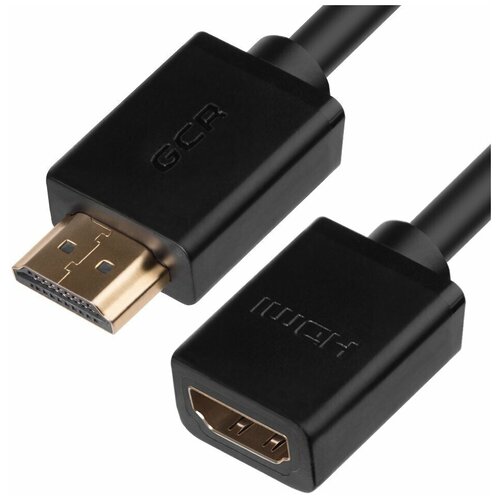 Удлинитель HDMI - HDMI Greenconnect GCR-HMFR6-BB3S 3.0m переключатель hdmi интерфейса gembird dsw hdmi 53 5 портов hdmi 1 4 разрешение до 4k x 2k можно использовать как 25 метровый hdmi удлиннитель