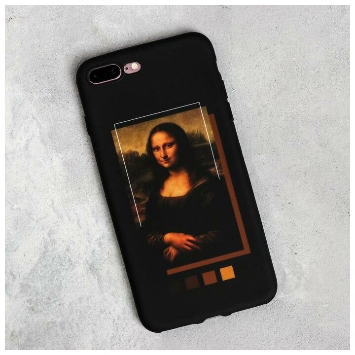 Чехол для телефона Like me для iPhone 7, 8 Plus, "Мона Лиза"