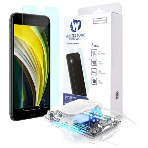 Защитное стекло Whitestone Dome glass для iPhone 7/8/SE (аксессуары, без лампы)