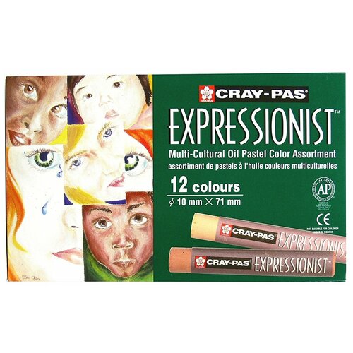 Набор пастели масляной Cray-Pas Expressionist для начинающих 12цв