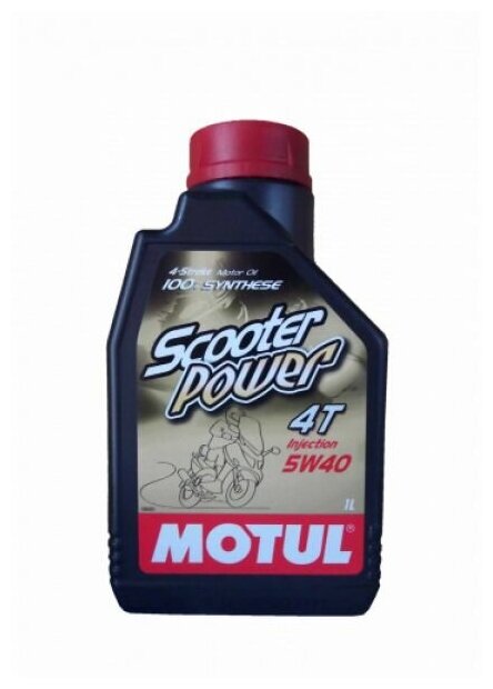 Масло моторное MOTUL Moto Scooter Power 4T MB 10W-30 синт. API SL 1л
