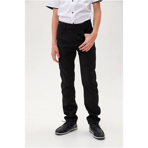 Брюки школьные кэжл. на замке (рубчик) д/м FORMASCHOOL (X) X-913061