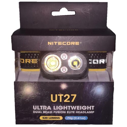 Налобный фонарь Nitecore UT27 CREE XP-G3S3 Fusion Elite подствольный фонарь nitecore npl30 cree xp g3 s3 пистолетный фонарик